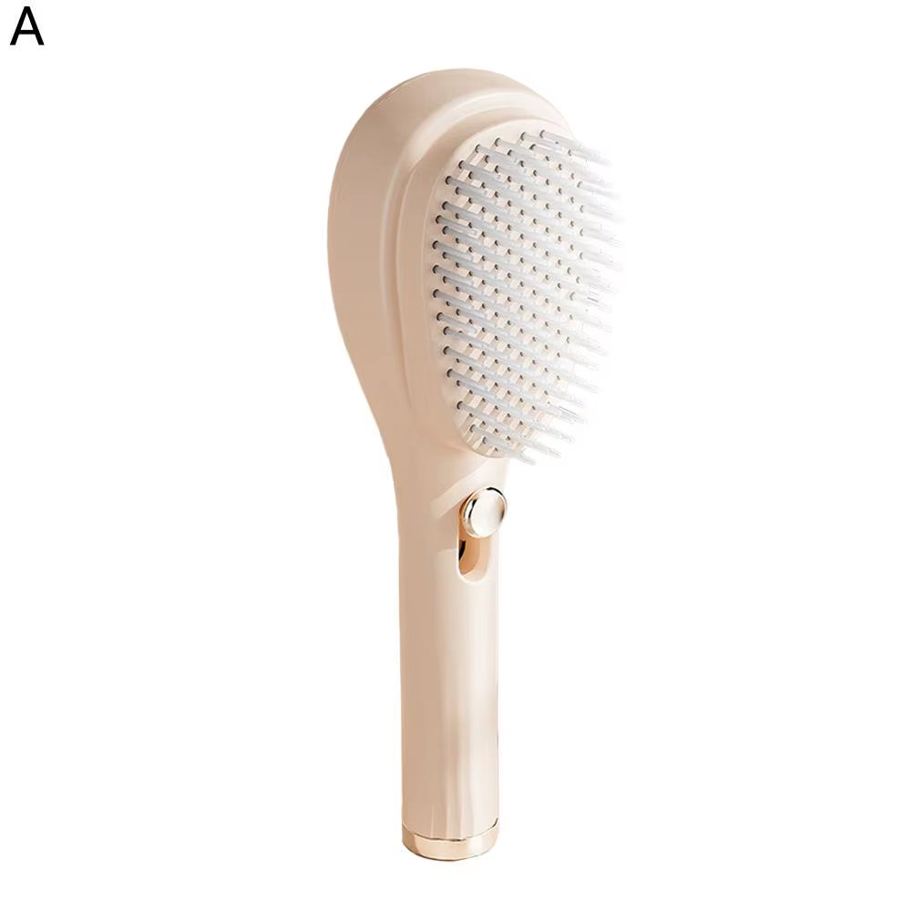 Magic Comb Hair Scalp - Self Cleaning Comb Portable Anti-Static Hair Comb