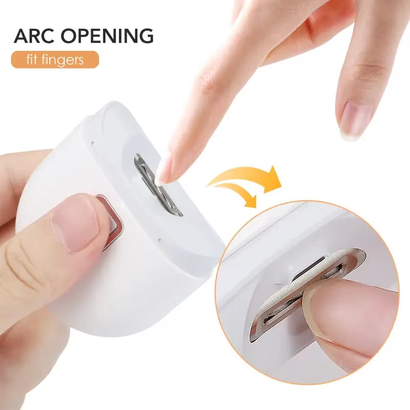 1 Pcs Electric Automatic Nail Clipper - Manicure Nail Trimmer