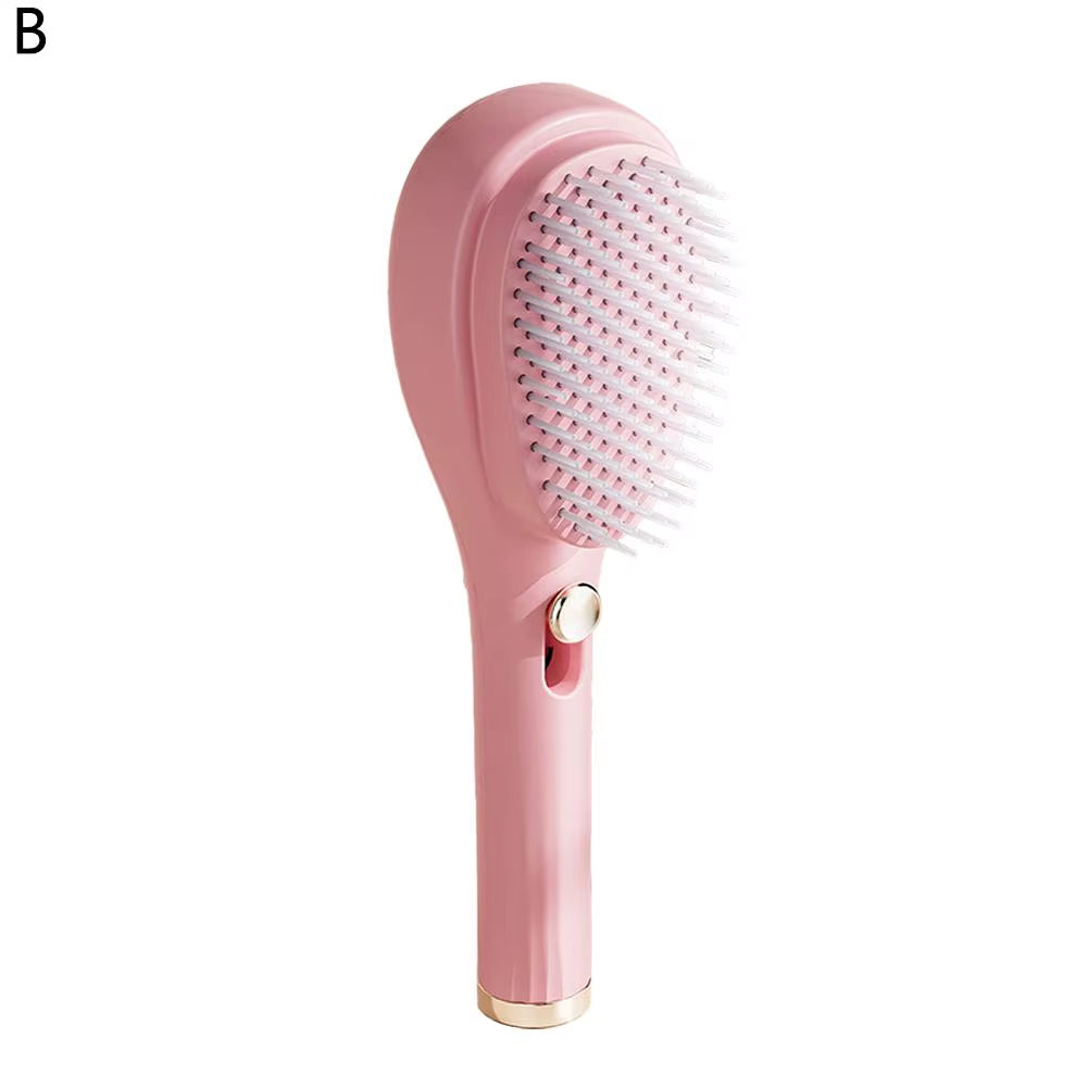 Magic Comb Hair Scalp - Self Cleaning Comb Portable Anti-Static Hair Comb